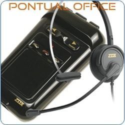 Amplificador Telefnico TA10 Zox Base AS10 com Headset HZ30 com Fonte Alimentao