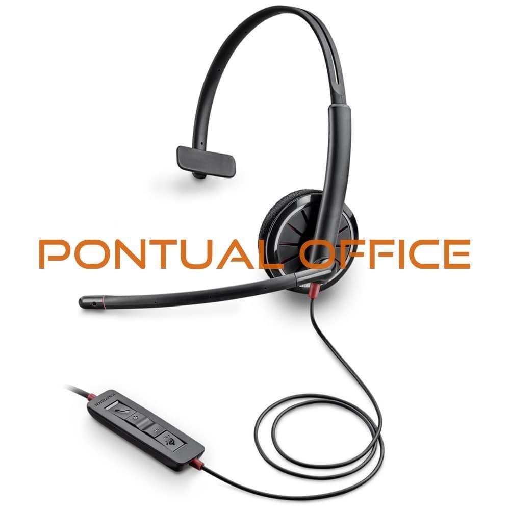 Fone Headset Plantronics USB Blackwire C310 M Pontual Office