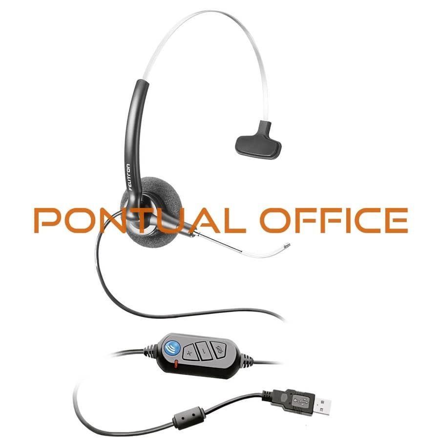 Headset USB Stile Voice Guide Voip Felitron - Stile VG Voip | Pontual  Office - Headsets Profissionais para Telemarketing