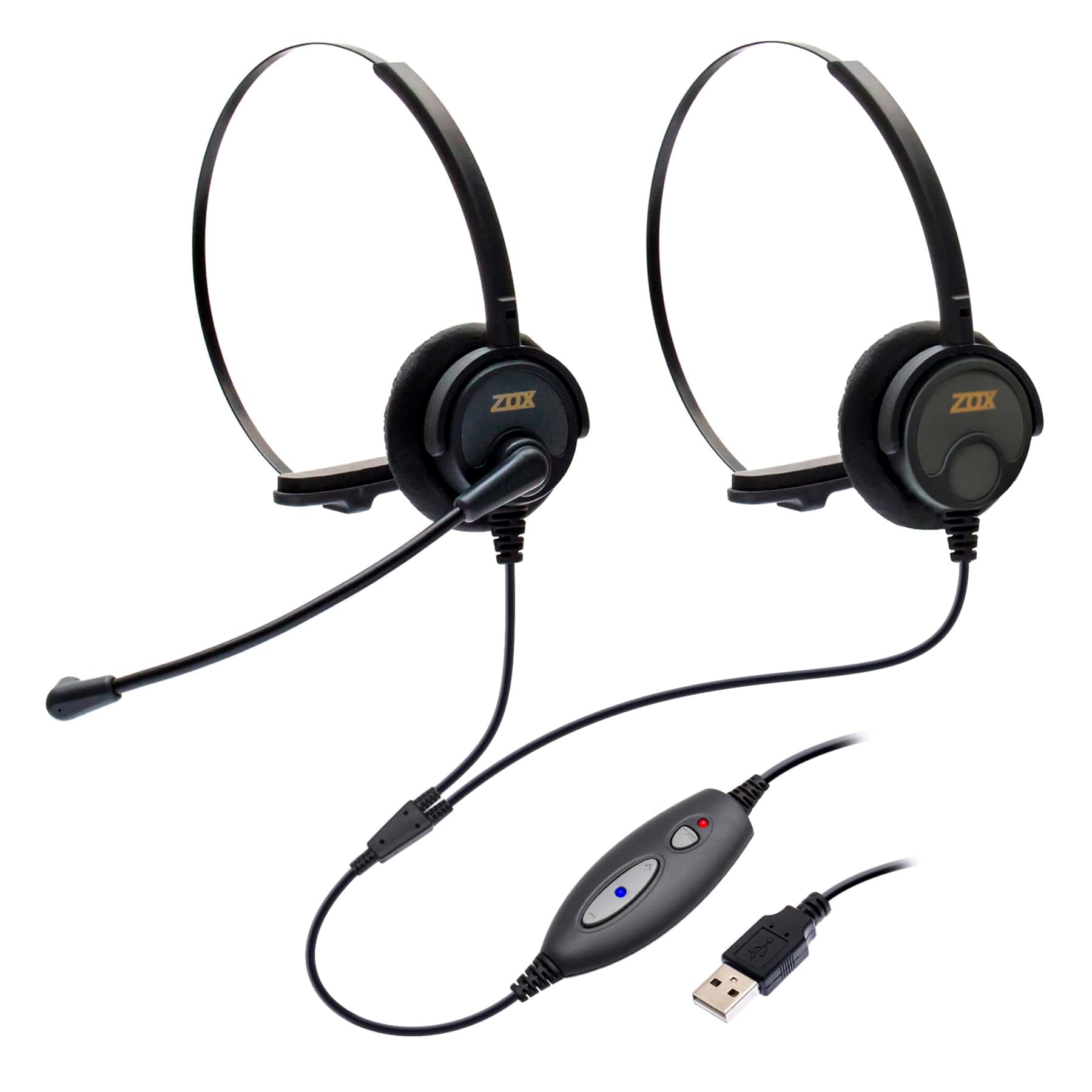 Headset USB DH-60DC Zox - Carona Treinamento Superviso