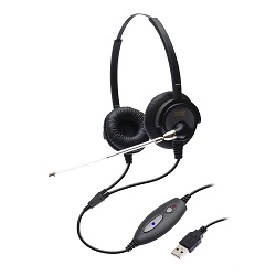 Headset USB DH-60TD Zox com Headset HZ-50D