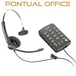 Telefone com headset Practica T110 Plantronics