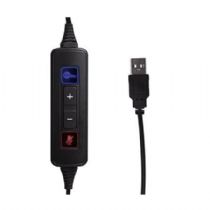 Headset USB VoIP HTU-310 Top Use Tubo de Voz Remov�vel