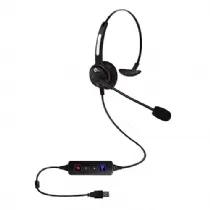 Headset USB VoIP HTU-300 Top Use Tubo de Voz Flex�vel