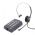 Telefone Headset TZ30 Zox Base TS-40 com Headset HZ30 Tubo de Voz Flexivel